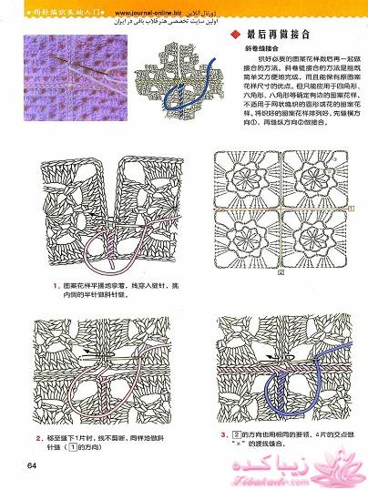 آموزش قلاب بافی